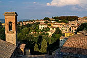 Volterra, panorama dalle Case Torri Toscano. 